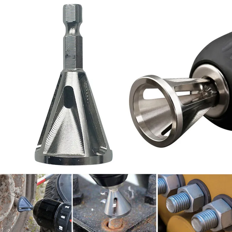 Stainless Steel Deburring External Chamfer Tool Drill Bit Remove Burr Silver Accessories Hand Tools Woodworking#5
Stainless Steel Deburring External Chamfer Tool Drill Bit Remove Burr Silver Accessories Hand Tools Woodworking#5