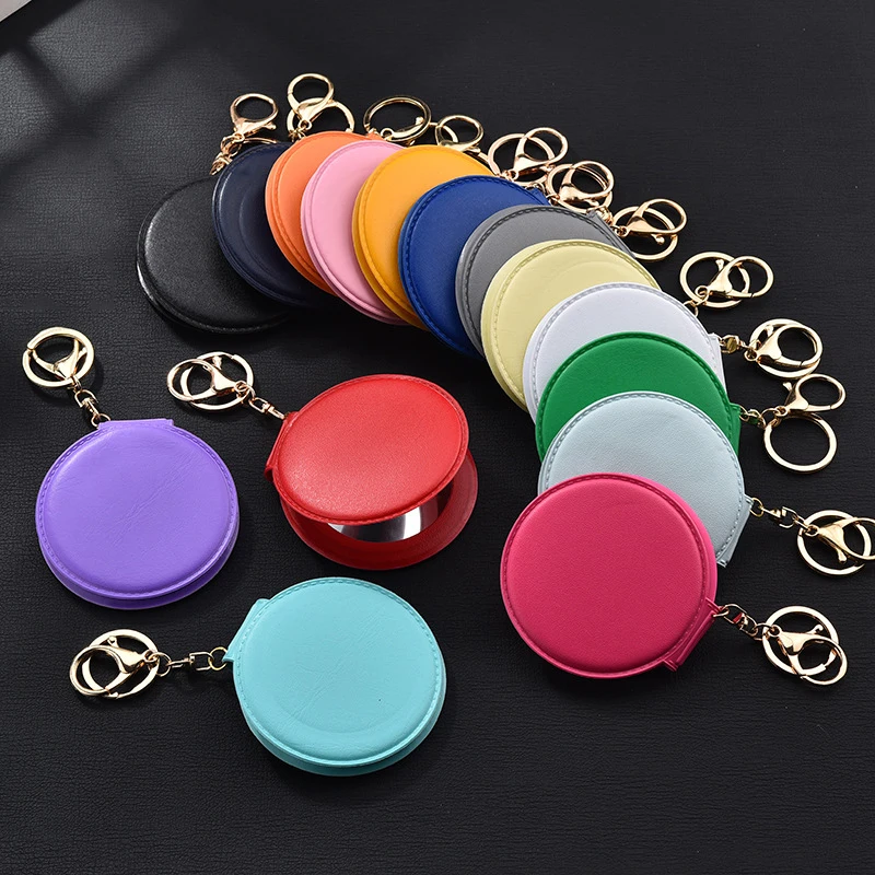 Keychain Mirror PU Leather Key Chain Car Bag Key Ring For Women Jewelry Gift for Wallets Holder Key Case Pouch Accessories
Keychain Mirror PU Leather Key Chain Car Bag Key Ring For Women Jewelry Gift for Wallets Holder Key Case Pouch Accessories