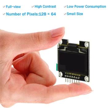 New!Keyestudio IIC SPI 1.3" 128x64 OLED V2.0 Graphic Display Module for Arduino UNO R3
New!Keyestudio IIC SPI 1.3" 128x64 OLED V2.0 Graphic Display Module for Arduino UNO R3