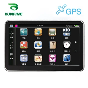 

5 Inch Win CE 6.0 Car GPS Navigation Radio 8GB 256M Truck Vehicle GPS Navigators Lorry Free Map Upgrade FM Transmit MP3 MP4