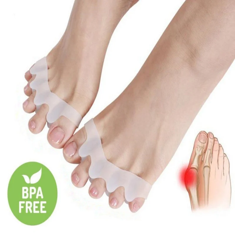 Outdoor Tools Hallux Valgus Foot Pain Relief Professional Silicon Toe Separator Toe Orthotics Protection
Outdoor Tools Hallux Valgus Foot Pain Relief Professional Silicon Toe Separator Toe Orthotics Protection
