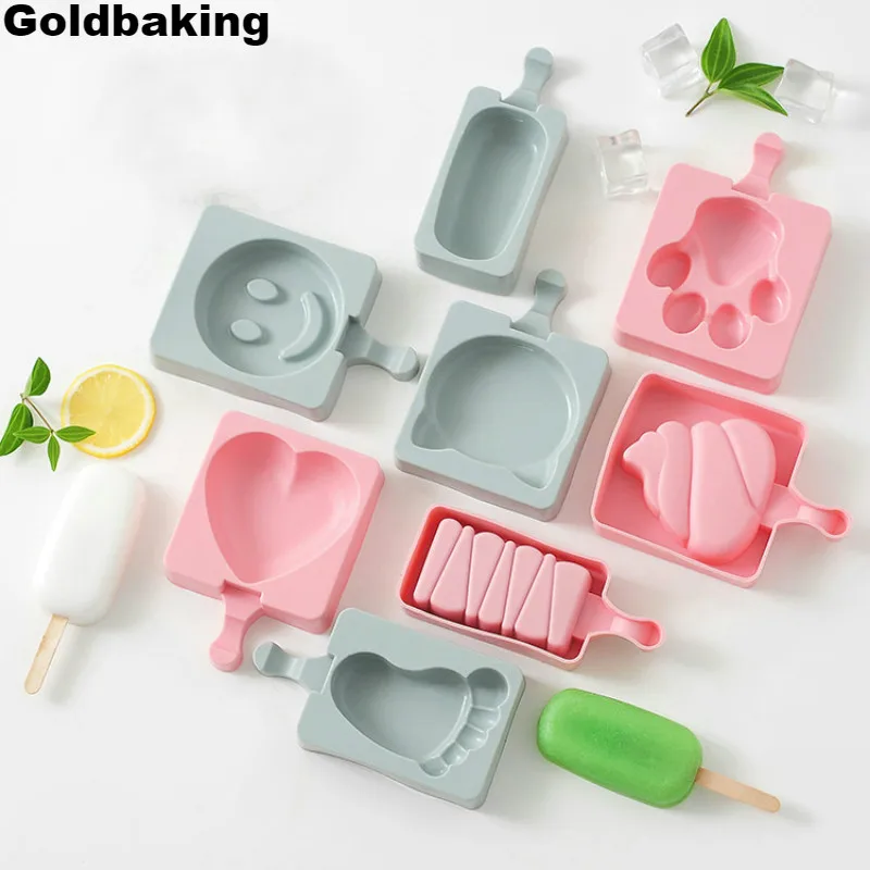 Ice Cream Mold With Stick Silicone Ice Lollipop Mold Pop Mould DIY Ice Cream Maker
Ice Cream Mold With Stick Silicone Ice Lollipop Mold Pop Mould DIY Ice Cream Maker