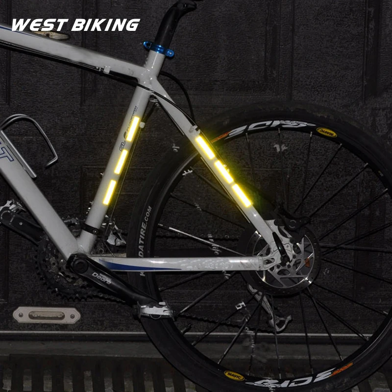 WEST BIKING Bicycle Spokes Reflective Sticker Stripe Mountain Bike Circle Warning Strips 3M Reflecting Material Cycling Spoke
WEST BIKING Bicycle Spokes Reflective Sticker Stripe Mountain Bike Circle Warning Strips 3M Reflecting Material Cycling Spoke