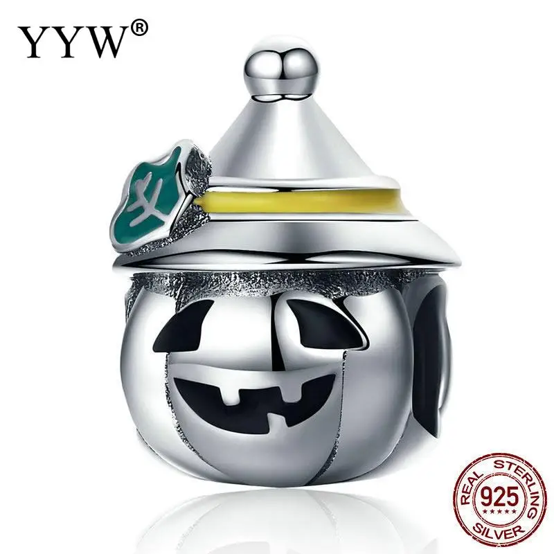 New 925 Sterling Silver pumpkin Bead Diy Bracelets & Bangles Halloween Jewelry Gift without troll 11x11x14mm Hole:Approx 4.5mm
New 925 Sterling Silver pumpkin Bead Diy Bracelets & Bangles Halloween Jewelry Gift without troll 11x11x14mm Hole:Approx 4.5mm