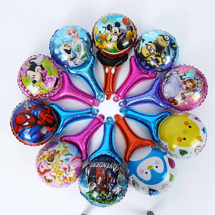 Lucky 100pcs/lot Cartoon Hero KT Minions Balloon Holding Sticks Inflatable Foil Air Balloons Birthday Party Supplies Decoration
Lucky 100pcs/lot Cartoon Hero KT Minions Balloon Holding Sticks Inflatable Foil Air Balloons Birthday Party Supplies Decoration