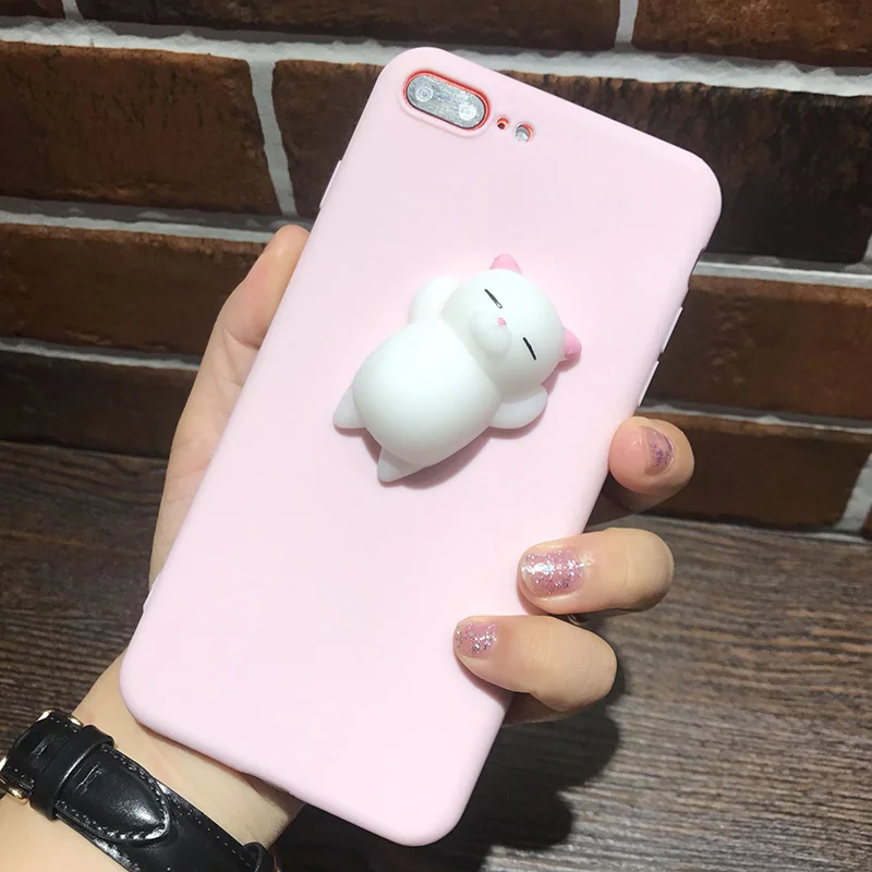 3D Finger Pinch Cat Phone Shell Squeeze Cover Case Cartoon Animals for iPhone 6/6P 7/7P JLRL88
3D Finger Pinch Cat Phone Shell Squeeze Cover Case Cartoon Animals for iPhone 6/6P 7/7P JLRL88