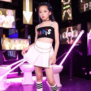 New Kids Jazz Dance Skirt Girls Hip Hop Practice Clothes Children Street Dance Performance Costume Catwalk Show Outfit DQL1625
New Kids Jazz Dance Skirt Girls Hip Hop Practice Clothes Children Street Dance Performance Costume Catwalk Show Outfit DQL1625