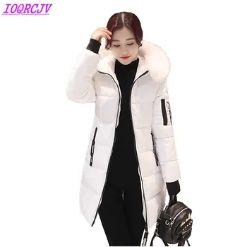 Cotton jackets for women 2018 winter parkas Plus size coat Thick warm Fur collar Hooded coats ladies parkas slim top IOQRCJVH419
Cotton jackets for women 2018 winter parkas Plus size coat Thick warm Fur collar Hooded coats ladies parkas slim top IOQRCJVH419