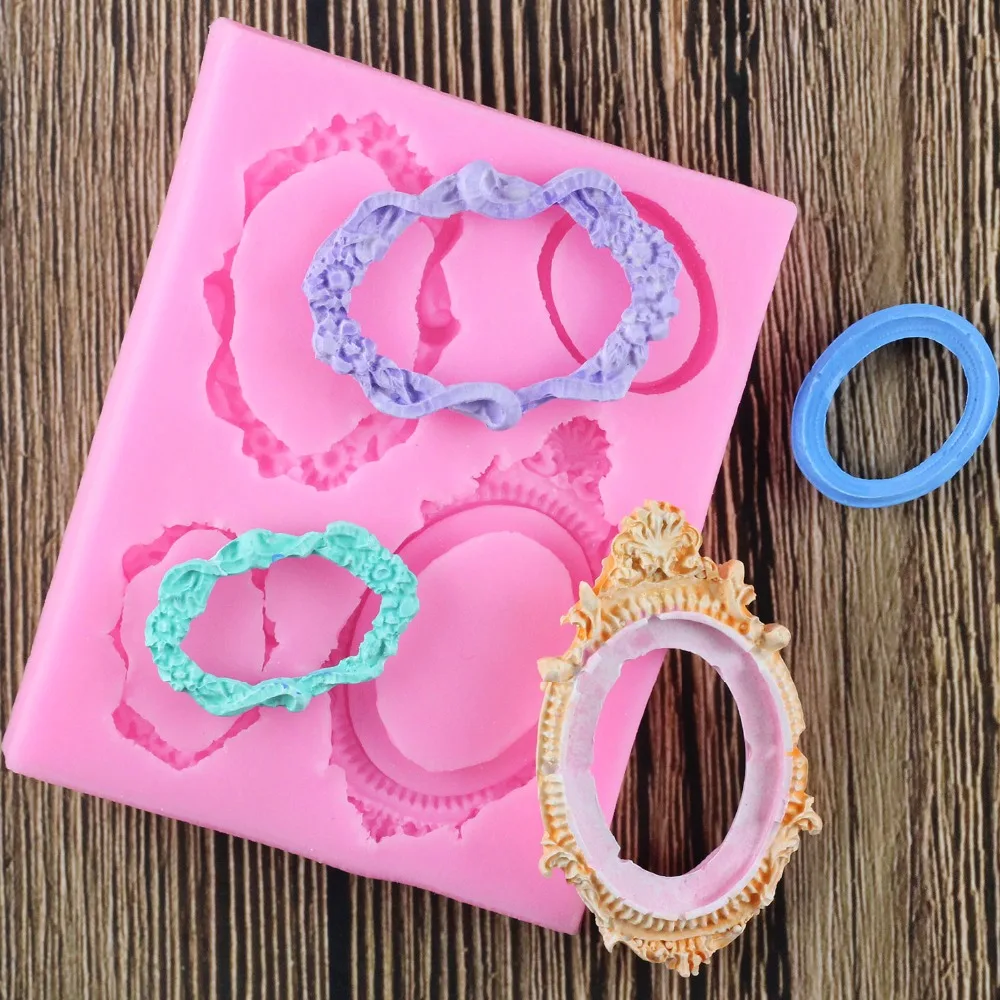 Retro Fashion Frame Shape For Cake Decorating Tools Chocolate Mold For The Kitchen Baking DIY Fondant Silicone Mold
Retro Fashion Frame Shape For Cake Decorating Tools Chocolate Mold For The Kitchen Baking DIY Fondant Silicone Mold