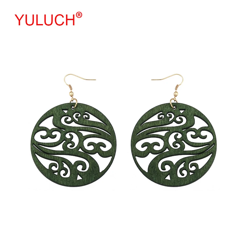 YULUCH Natural Wooden Round Hollow out Chinese Element Pendant for National Woman Jewelry Earrings Accessories Gift
YULUCH Natural Wooden Round Hollow out Chinese Element Pendant for National Woman Jewelry Earrings Accessories Gift