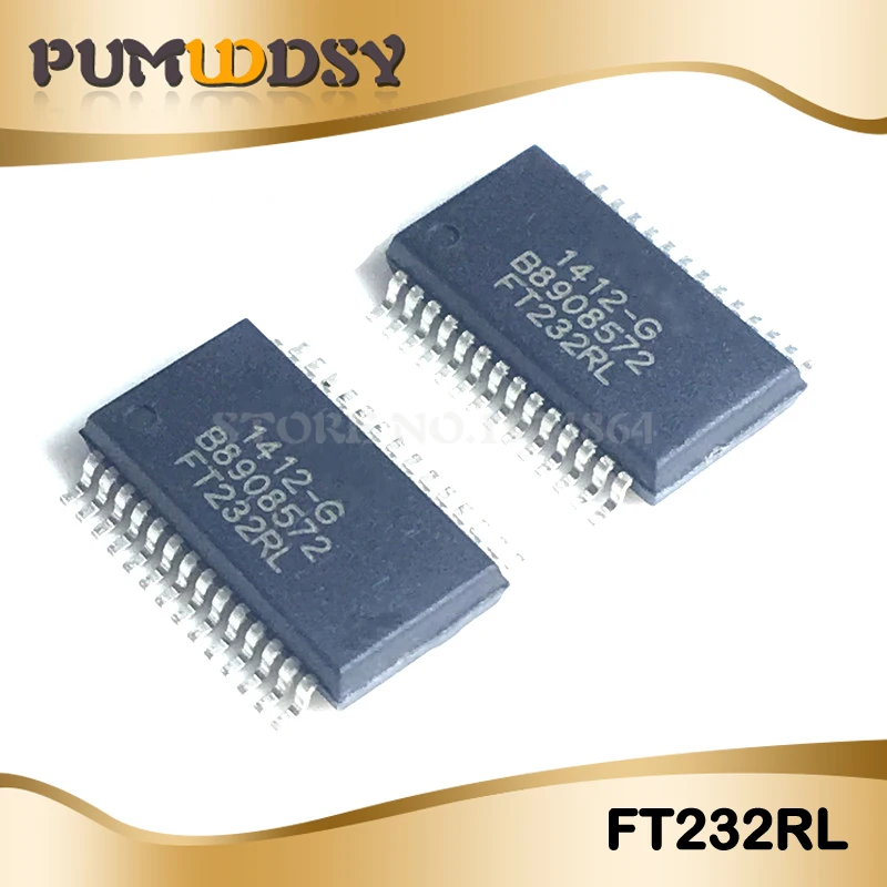 1PCS original SSOP-28 FT232RL FT232 FT232R USB TO RS232 UART