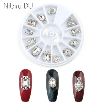 12 Pcs/Box Mix Style Design Strass Crystal AB 3D Glass Nail Rhinestones For Metal Base DIY Different Stones Nail Art Decoration
12 Pcs/Box Mix Style Design Strass Crystal AB 3D Glass Nail Rhinestones For Metal Base DIY Different Stones Nail Art Decoration