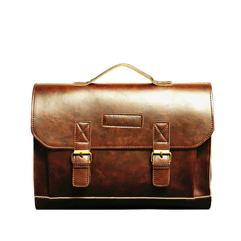 ETONTECK New Men Briefcase Casual PU Leather Messenger Bags Laptop Handbag Portfolios Office Bag Male Business Bags School Tote
ETONTECK New Men Briefcase Casual PU Leather Messenger Bags Laptop Handbag Portfolios Office Bag Male Business Bags School Tote
