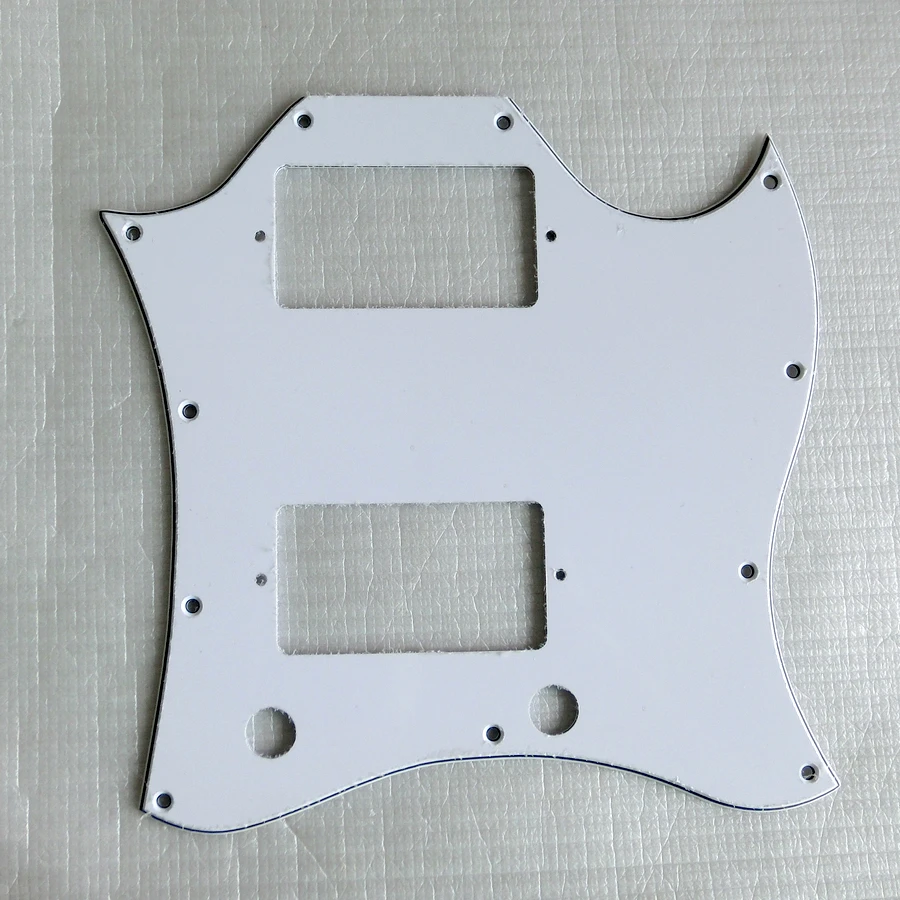 Free shipping with mounting screws White color 3ply full size SAGA guitar pickguard
Free shipping with mounting screws White color 3ply full size SAGA guitar pickguard