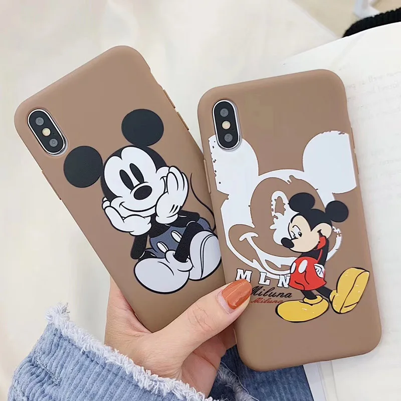 Cute Mickey Minnie Cartoon Animal Phone Case For iphone 6 6s 7 8 Plus 7plus Soft TPU Cover For iphone XS Max XR X Capa Coque
Cute Mickey Minnie Cartoon Animal Phone Case For iphone 6 6s 7 8 Plus 7plus Soft TPU Cover For iphone XS Max XR X Capa Coque