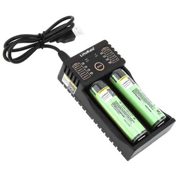 2pcs Liitokala 3.7V 3400mAh 18650 Li-ion Rechargeable Battery with Protected PCB + Lii-202 USB 26650 18650 AAA AA Smart Charger
2pcs Liitokala 3.7V 3400mAh 18650 Li-ion Rechargeable Battery with Protected PCB + Lii-202 USB 26650 18650 AAA AA Smart Charger