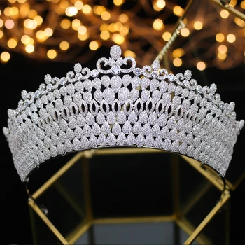 ASNORA Luxury bride Tiara Grand Crown Zircon crown wedding accessories Tim Yarra Parade Hair Trim Headwear
ASNORA Luxury bride Tiara Grand Crown Zircon crown wedding accessories Tim Yarra Parade Hair Trim Headwear
