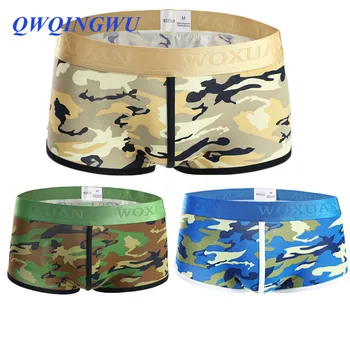 3PCS/Lot Men's Boxers Sexy Men Underwear Male Underpants Camouflage Male Panties Polyester Shorts U Convex Pouch Boxers Trunk
3PCS/Lot Men's Boxers Sexy Men Underwear Male Underpants Camouflage Male Panties Polyester Shorts U Convex Pouch Boxers Trunk