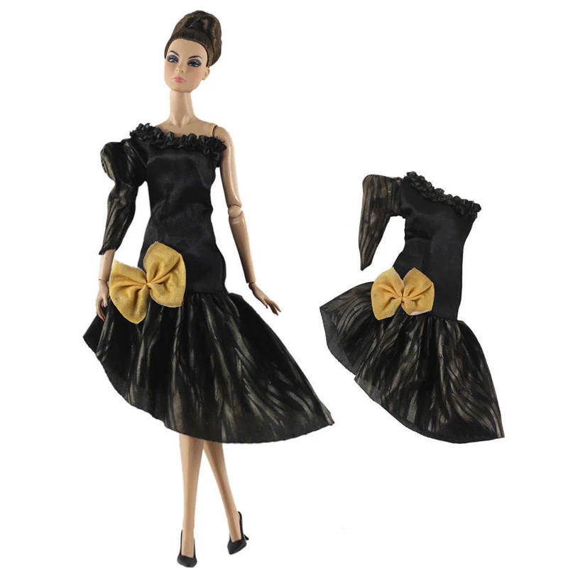 Bowknot One Shoulder Party Dress For Barbie Doll 1/6 Doll Clothes Princess Gown For Barbie Doll Outfits 1:6 Doll Accessories
Bowknot One Shoulder Party Dress For Barbie Doll 1/6 Doll Clothes Princess Gown For Barbie Doll Outfits 1:6 Doll Accessories