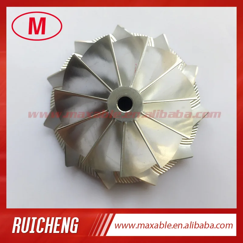 GT15-25 702549-0008HF V1 50.20/65.00mm 11+0 blades high performance turbo billet/milling/aluminum 2618 compressor wheel
GT15-25 702549-0008HF V1 50.20/65.00mm 11+0 blades high performance turbo billet/milling/aluminum 2618 compressor wheel