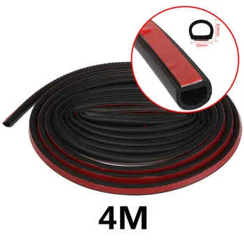 4M D-shape Car Rubber Seal Sound Insulation Car Door Sealing Strip Weather Strip For Engine Hood Car Boot
4M D-shape Car Rubber Seal Sound Insulation Car Door Sealing Strip Weather Strip For Engine Hood Car Boot