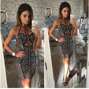 2019 Mini Dress Sexy Backless Spaghetti Strap Patchwork Women lace Sleeveless Night Club Bandage Body con Dresses Wholesale
2019 Mini Dress Sexy Backless Spaghetti Strap Patchwork Women lace Sleeveless Night Club Bandage Body con Dresses Wholesale