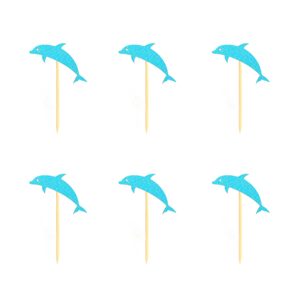 24pcs Cake Topper Decorative Blue Dolphin Durable Paper Non-toxic Cake Topper Cupcake Picks for Party Decor Birthday
24pcs Cake Topper Decorative Blue Dolphin Durable Paper Non-toxic Cake Topper Cupcake Picks for Party Decor Birthday
