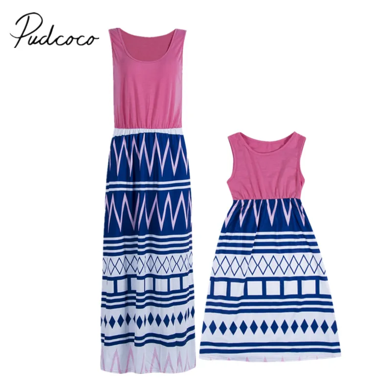 2018 Brand New Family Match Women Baby Girls Flower Crop Tops Dress Hight Waist Sundress Sleeveless Clothes Patchwork Maxi Dress
2018 Brand New Family Match Women Baby Girls Flower Crop Tops Dress Hight Waist Sundress Sleeveless Clothes Patchwork Maxi Dress