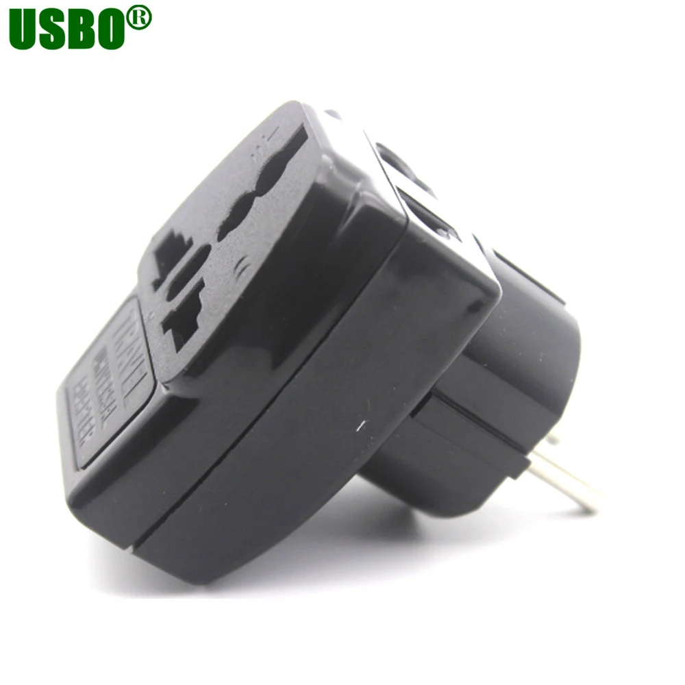 

Wholesale CE 250v 16a India US UK AU swiss to eu Grounded Universal 2 in 1 Russia Germany french Schuko Plug Adapter Type E/F