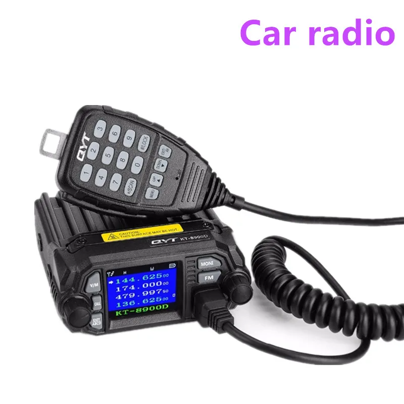 100% Original QYT KT-8900D Dual Band Quad Vehicle Car Radio 136-174/400-480MHz Mobile Radio Transceiver Vehicle Muted
100% Original QYT KT-8900D Dual Band Quad Vehicle Car Radio 136-174/400-480MHz Mobile Radio Transceiver Vehicle Muted