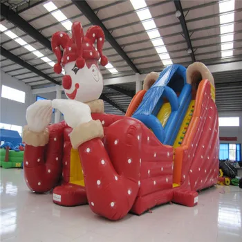 attractive inflatable slide playground clown inflatable bouncer YLW-186
attractive inflatable slide playground clown inflatable bouncer YLW-186