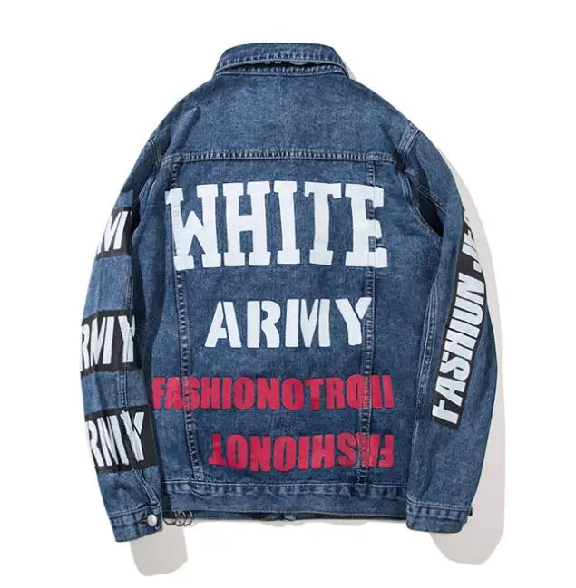 yizlo denim jacket jaqueta masculina streetwear hip hop chaquetas hombre white army Lovers jackets men jaquetas
yizlo denim jacket jaqueta masculina streetwear hip hop chaquetas hombre white army Lovers jackets men jaquetas