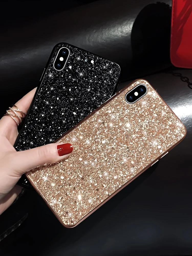 Fashion Simple Personality Sequin Bling Phone Cover Case For Iphone X 11 pro Xs Max 10 8 7 6 6s Plus Luxury Hard Coque Fundas
Fashion Simple Personality Sequin Bling Phone Cover Case For Iphone X 11 pro Xs Max 10 8 7 6 6s Plus Luxury Hard Coque Fundas