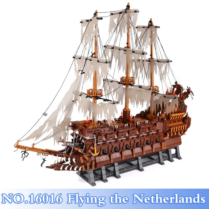 Lepin 16016 3652Pcs MOC The Flying the Netherlands Figures Building Blocks Bricks Set Kid Toy Model Kits Gift Compatible Legoing
Lepin 16016 3652Pcs MOC The Flying the Netherlands Figures Building Blocks Bricks Set Kid Toy Model Kits Gift Compatible Legoing