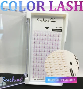 Hot Sale 1 Tray 6D COLOUR premade fans eyelash extension soft luxury professional handmade Individual eyelashes free shipping
Hot Sale 1 Tray 6D COLOUR premade fans eyelash extension soft luxury professional handmade Individual eyelashes free shipping