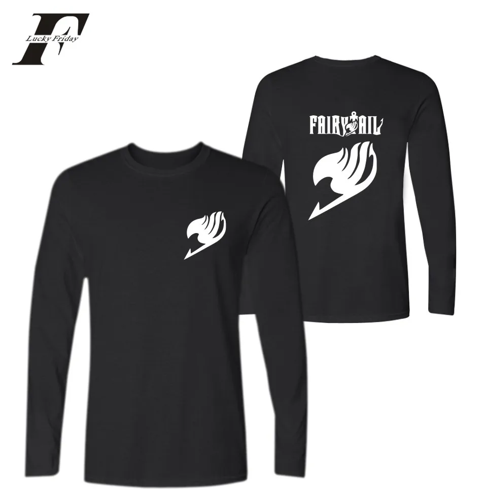 LUCKYFRIDAYF 2017 FAIRY TAIL Autumn New Anime Print Tee Shirt Men Long Sleeves Casual Men/Women Cartoon T-shirt Men Cotton Tops
LUCKYFRIDAYF 2017 FAIRY TAIL Autumn New Anime Print Tee Shirt Men Long Sleeves Casual Men/Women Cartoon T-shirt Men Cotton Tops
