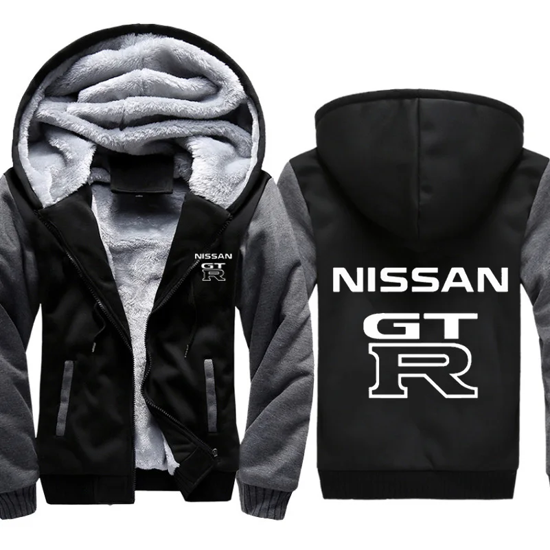 Hoodies Men GTR Car Logo Print Jacket Thicken Hoodie Mens Winter Warm Fleece cotton Zipper Raglan Coat Male Tracksuits Masculino
Hoodies Men GTR Car Logo Print Jacket Thicken Hoodie Mens Winter Warm Fleece cotton Zipper Raglan Coat Male Tracksuits Masculino