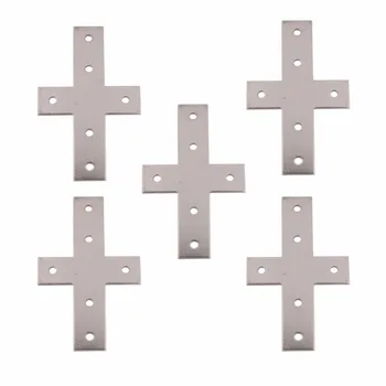 European Standard Carbon Steel Cross connect plate for 3030 Aluminum Extrusion Profile Set of 5
European Standard Carbon Steel Cross connect plate for 3030 Aluminum Extrusion Profile Set of 5