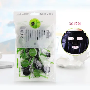 Compressed Mask 30pcs Facial Natural Bamboo Charcoal Black Mask Paper Fiber Face Care DIY Compressed Mask Paper Sheet
Compressed Mask 30pcs Facial Natural Bamboo Charcoal Black Mask Paper Fiber Face Care DIY Compressed Mask Paper Sheet