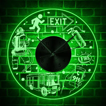 Fire Rescue Fire Dept.LED Lighting Wall Clock Public Safety LED Acrylic Wall Sign Fire Fighting Elements Illuminated Wall Decor
Fire Rescue Fire Dept.LED Lighting Wall Clock Public Safety LED Acrylic Wall Sign Fire Fighting Elements Illuminated Wall Decor