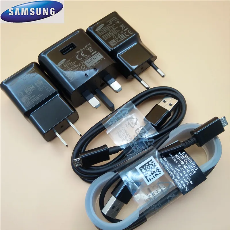 Original black 9V/1.67A USB Quick Adaptive Fast Charger + Micro usb Cable For Samsung Galaxy S4 S6 S7 EDGE Note 4 J5 J7 2017
Original black 9V/1.67A USB Quick Adaptive Fast Charger + Micro usb Cable For Samsung Galaxy S4 S6 S7 EDGE Note 4 J5 J7 2017