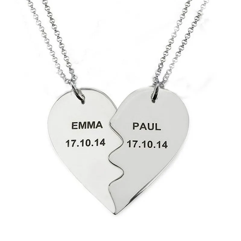 Heart Pendant Sweetheart Necklace Lovers' Necklaces New Choker Jewelry Best Gift for Wedding Can Custom Made Any Name YP2996
Heart Pendant Sweetheart Necklace Lovers' Necklaces New Choker Jewelry Best Gift for Wedding Can Custom Made Any Name YP2996
