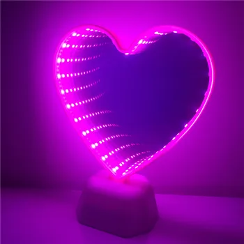 3D Unicorn Heart Pineapple Mode Mirror Battery Night Light Led Double Side Tunnel Night Lamp Kid Bedroom Decoration Led Lighting
3D Unicorn Heart Pineapple Mode Mirror Battery Night Light Led Double Side Tunnel Night Lamp Kid Bedroom Decoration Led Lighting