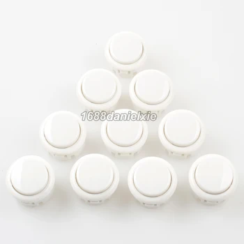 10 x OEM 30mm Push Button Replace For Arcade Sanwa OBSF-30 Buttons Mame Joystick Kits Parts White 
10 x OEM 30mm Push Button Replace For Arcade Sanwa OBSF-30 Buttons Mame Joystick Kits Parts White