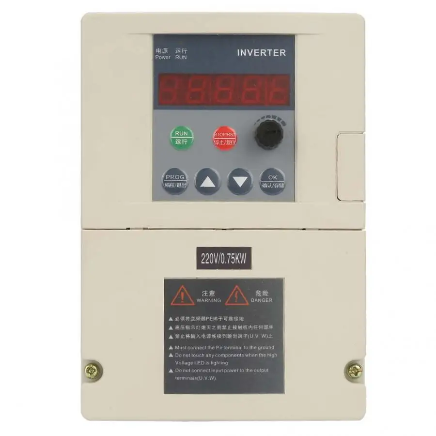 220V Frequency Inverter 0.75KW Single To Three Phase Variable Frequency Drive Inverter Converter frequency converter
220V Frequency Inverter 0.75KW Single To Three Phase Variable Frequency Drive Inverter Converter frequency converter