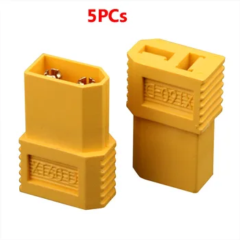 5PCs Original Amass XT60-D Plug XT60 Male To T Female Connector Converter Adapter For RC fpv Model DIY
5PCs Original Amass XT60-D Plug XT60 Male To T Female Connector Converter Adapter For RC fpv Model DIY