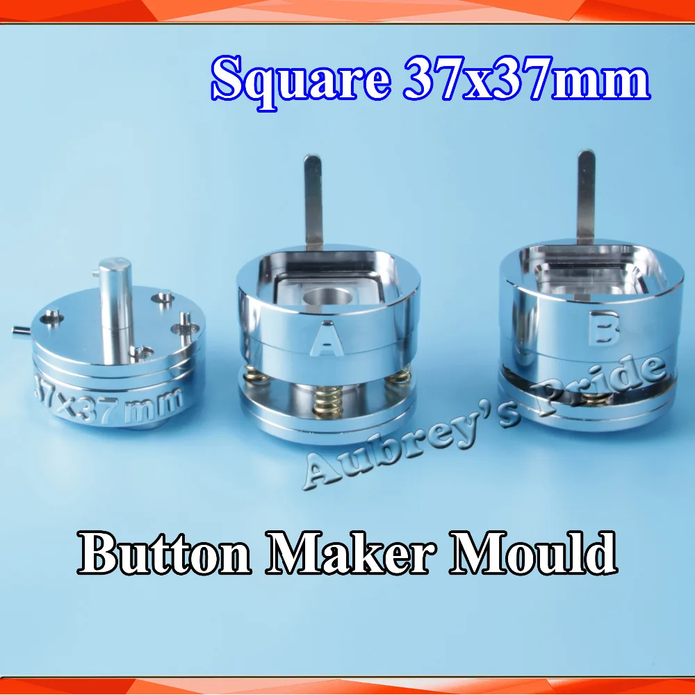 Square 1-1/2x1-1/2"(37x37mm) Interchangeable Die Mould for New Pro Badge Machine Button Maker
Square 1-1/2x1-1/2"(37x37mm) Interchangeable Die Mould for New Pro Badge Machine Button Maker