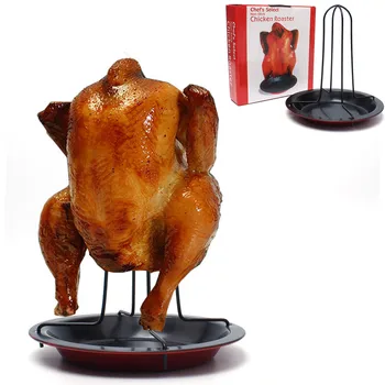 1PC Kitchen Outdoor BBQ Tools Chicken Duck Holder Rack Grill Stand Roasting for BBQ Rib Non Stick Carbon Steel Grilling Tools
1PC Kitchen Outdoor BBQ Tools Chicken Duck Holder Rack Grill Stand Roasting for BBQ Rib Non Stick Carbon Steel Grilling Tools