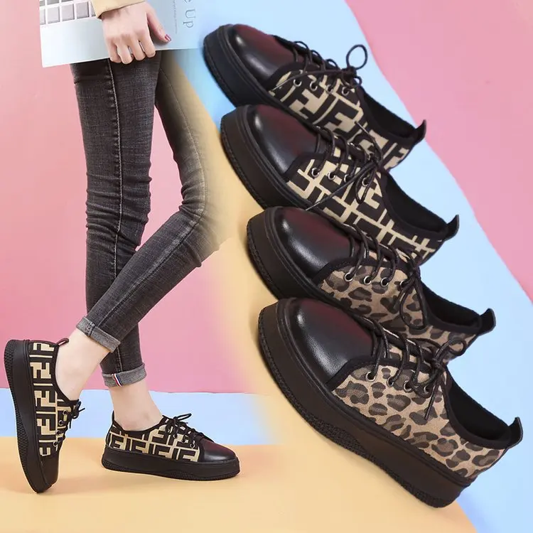 Spring new casual shoes European and American sexy shallow mouth with a single shoe thick background Leopard pattern cake shoes
Spring new casual shoes European and American sexy shallow mouth with a single shoe thick background Leopard pattern cake shoes