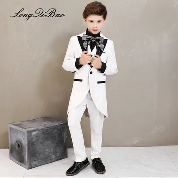 High quality longqibao2019 new foreign style white boy tuxedo children's piano costume school host suit suit winter
High quality longqibao2019 new foreign style white boy tuxedo children's piano costume school host suit suit winter
